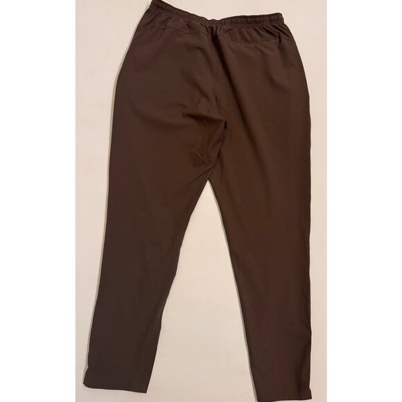 Outdoor Voices Men's Zephyr Pant Zip Taper Leg Brown Size M Hiking Camp - Picture 3 of 5